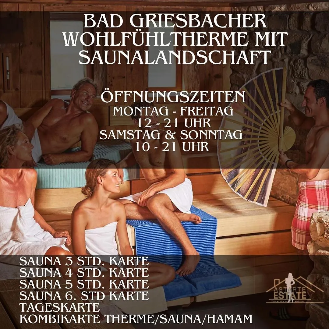 公寓 Fewo 57 - Appartement Im Rottalblick - Helle Kuschelecke Geniessen Mit Bademantelgang Zur Therme Und Tv, Stellplatz Im Haus 巴特格里斯巴赫